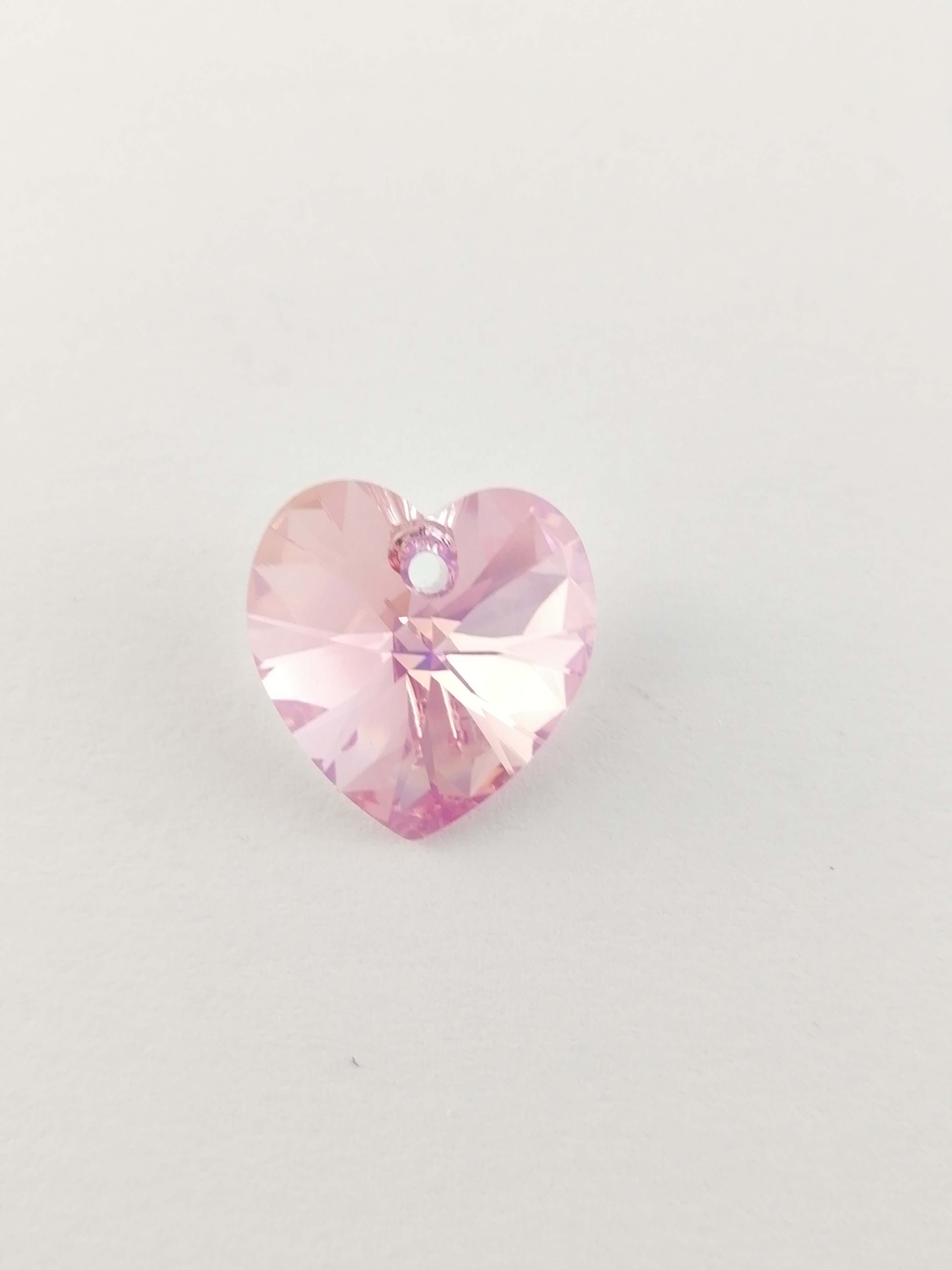 Obrázok pre 6202/6228 Srdce  Light rose 10,3x10,0 mm