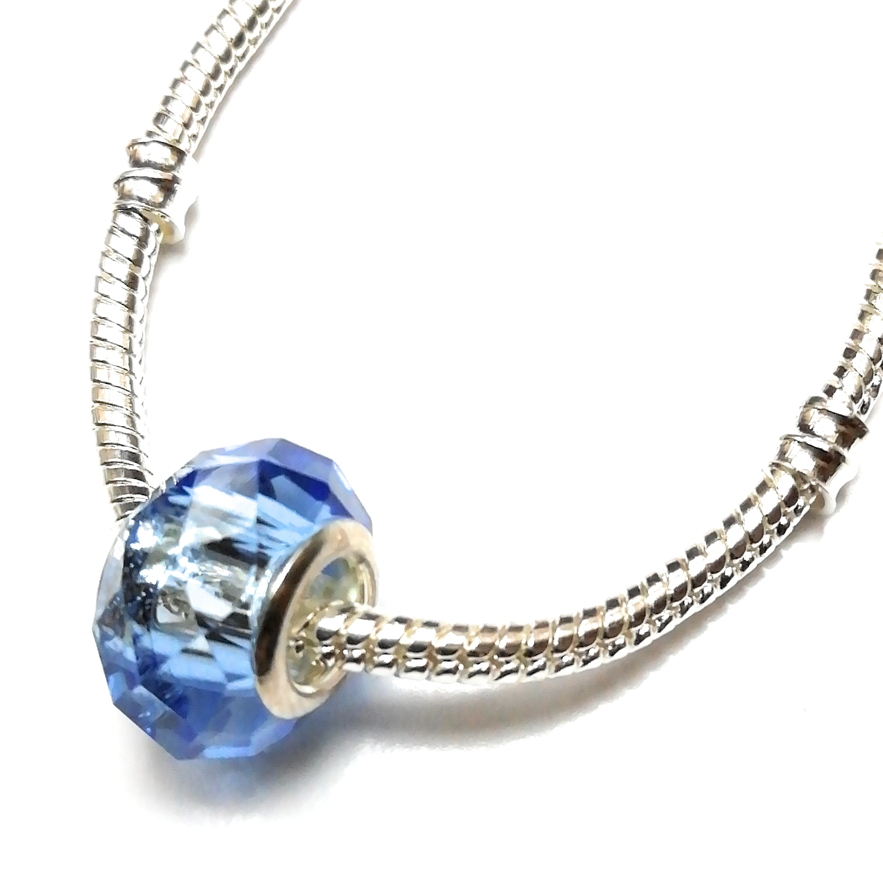 Obrázok pre 0085 Korálka pandorka Light  Sapphire