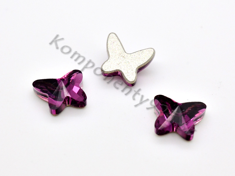 Obrázok pre 2854 Butterfly  Amethyst 8mm 
