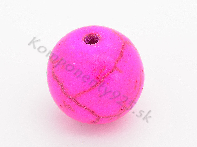 Obrázok pre 0072 Tyrkys umelý ružový 10mm 