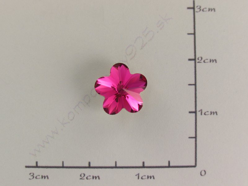 Obrázok pre 4744 Flower Fuchsia 10mm 