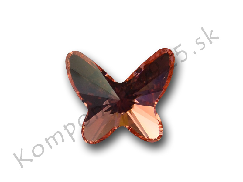 Obrázok pre 2854 Butterfly Light Rose 12mm 