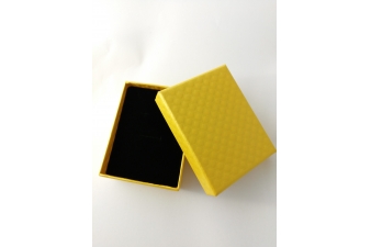 Obrázok pre Darčeková krabička v žltej farbe 7x9x3cm
