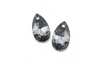 Obrázok pre 6106 Pear-Shaped SILVER NIGHT 16mm 