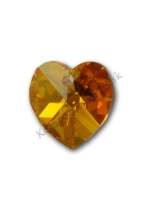 6202/6228 Srdce Topaz AB 10,3x10mm  Obrázok pre 6202/6228 Srdce Topaz AB 10,3x10mm
