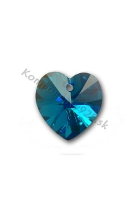 Obrázok pre 6202/6228 Srdce Blue zircon AB 10,3x10mm 