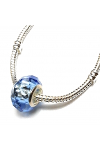 Obrázok pre 0085 Korálka pandorka Light  Sapphire