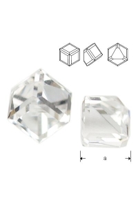 Obrázok pre 4841 Cube 8mm crystal CAL VZ
