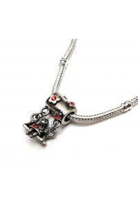 0098 Prívesok pandorka Dievčatko na hojdačke Obrázok pre 0098 Prívesok pandorka Dievčatko na hojdačke