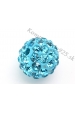 Obrázok pre 0148 Discogulička Shamballa 10mm Aquamarine